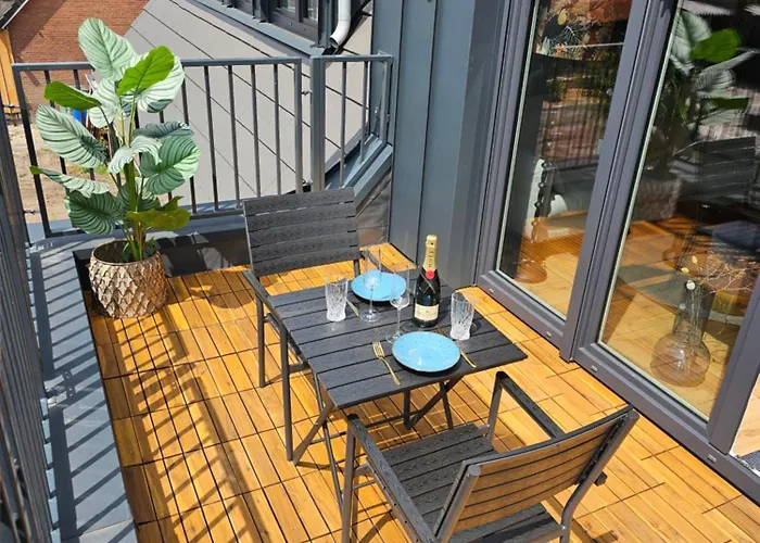 בית הארחה Ecocube 2 - Sonnenbalkon, Badewanne, Waschmaschine 3*